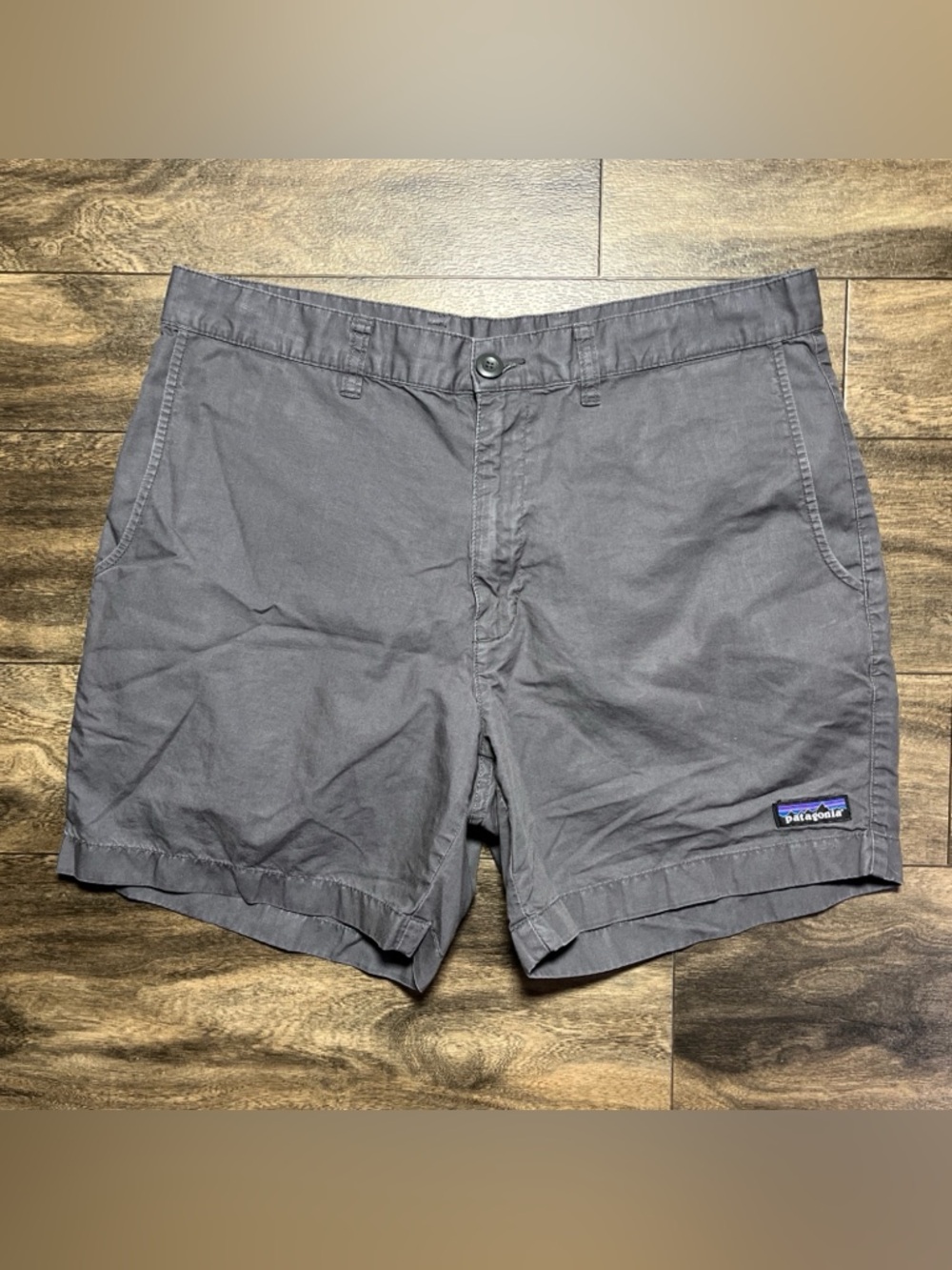 Patagonia Lightweight All-Wear Hemp Shorts 6” Mens 32 Grey Organic Cotton 57756